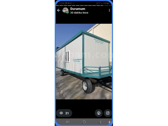 Sahisabinden Karavan Çekme 6.metre