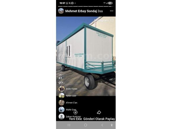 Sahisabinden Karavan Çekme 6.metre