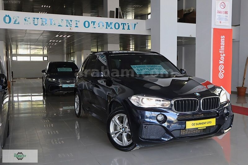 Öz Surkent Oto'dan 2017 X5 M SPORT 231BG VAKUM+NBT+TABA+HAYALET