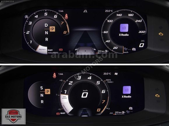 HATASIZ 2025 CUPRA TERRAMAR 1.5 e-TSI VZ LINE/DARK VOID MOR