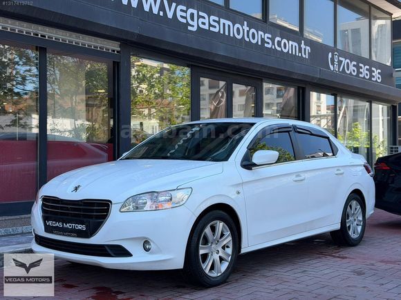 -VEGAS MOTORS- 2013 PEUGEOT 301 1.6 HDI ALLURE CRUISE BLUETOOTH