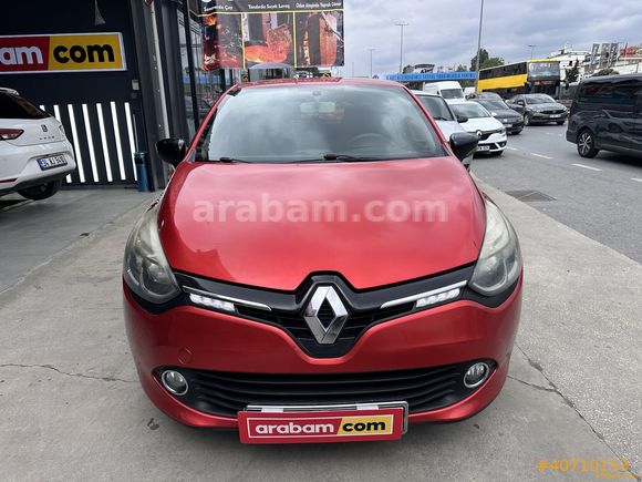 Galeriden Renault Clio 1.5 dCi Touch 2013 Model Denizli 219.703 km Kırmızı