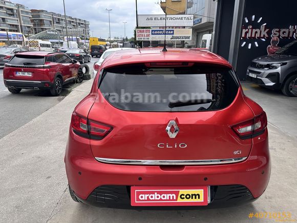 Galeriden Renault Clio 1.5 dCi Touch 2013 Model Denizli 219.703 km Kırmızı