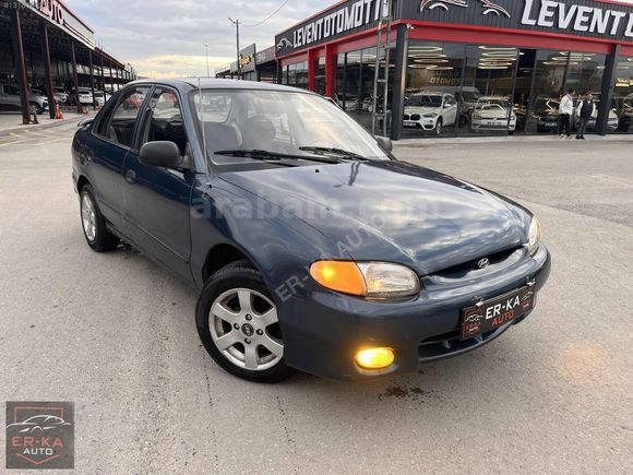 1999 HYUNDAİ ACCENT 1.3 LX DEĞİŞENSİZ PARÇA BOYALI