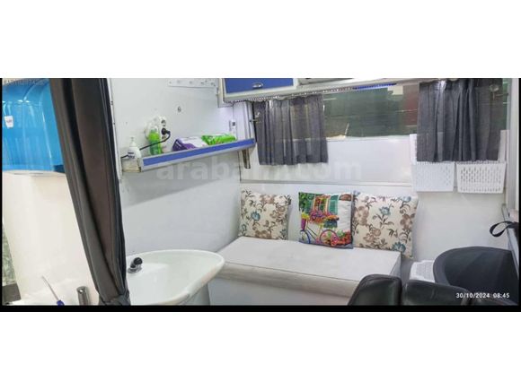 MERSAN OTOMOTİV'DEN KARAVAN RUHSATLI MAKE-UP YAPIMLI MİNİBÜS