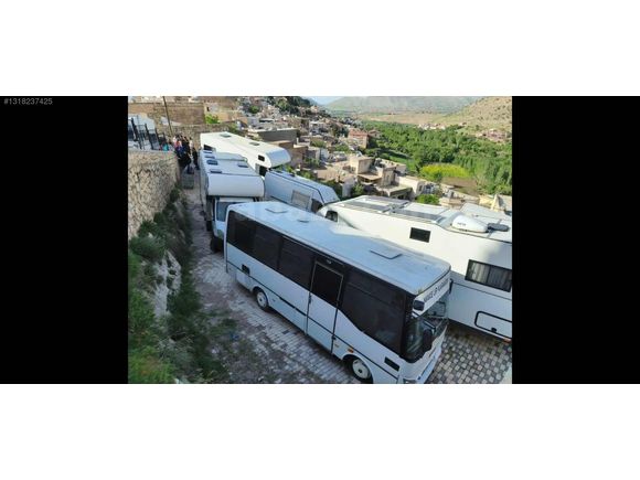 MERSAN OTOMOTİV'DEN KARAVAN RUHSATLI MAKE-UP YAPIMLI MİNİBÜS