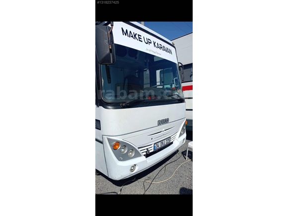 MERSAN OTOMOTİV'DEN KARAVAN RUHSATLI MAKE-UP YAPIMLI MİNİBÜS