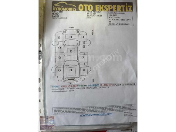 Galeriden Opel Mokka 1.6 CDTI Cosmo 2015 Model İzmir 223.000 km
