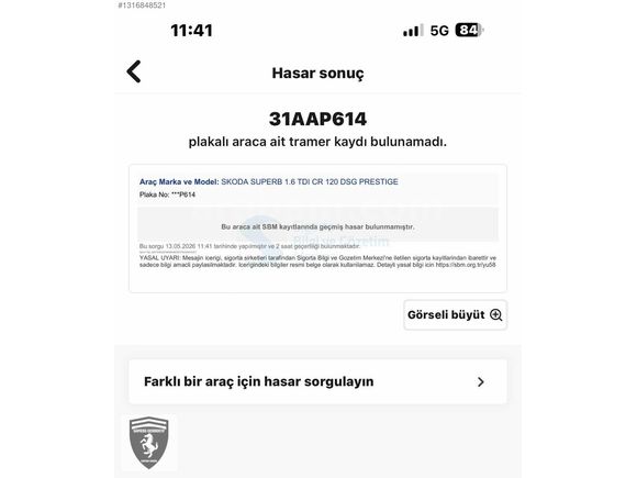 SERKAN AUTO DAN 2016 Superb 1.6 TDI GreenTec Prestige DSG