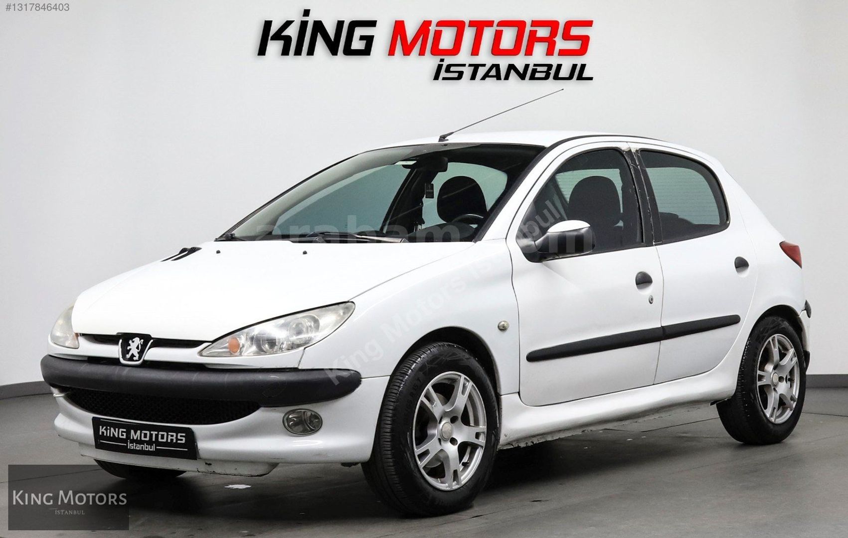 YM66.ページ Galeriden Peugeot 206 1.6 XT 2002 Model İstanbul 288.000 km Beyaz
