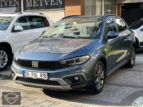 2022/FİAT EGEA 1.6 MULTİJET CROSS URBAN OKYANUS MAVİ/41 BİN KM