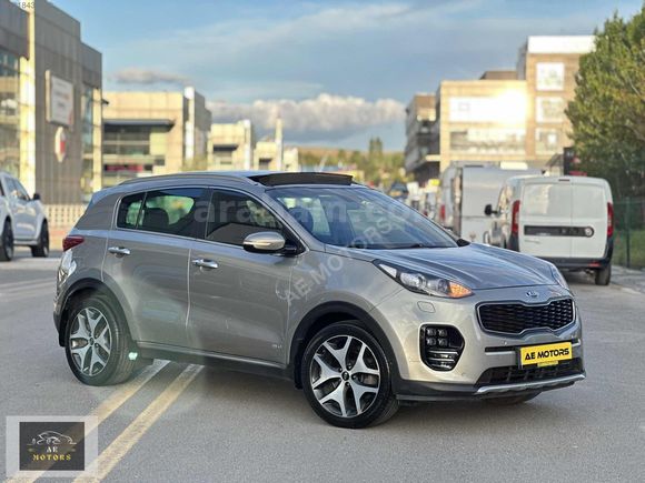 | AE MOTORS |KİA-1.6 T-GDİ-GT LİNE-2016-OTOMATİK-BOYASIZ-HATASIZ