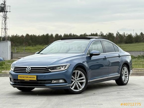 2017 VW PASSSAT HİGHLİNE FULL DONANIM MSJ KLTK*HAYALET*CAM TVN*