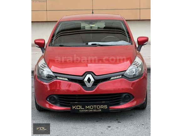 KOL MOTORS'DAN 2013 MODEL 1.2CLİO BENZN LPG HATASZ BOYASIZ 106KM