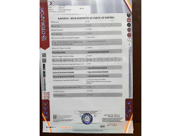 2010 MODEL RENAULT 1.5 DİZEL 110 HP 6 İLERİ EXPER RAPORLU