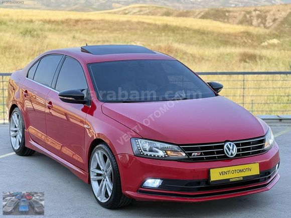 2016 JETTA, 142.000 KM, SUNROOF, OTOMATİK, HİGHLİNE, KIRMIZI