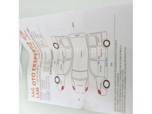 Sahibinden Fiat Doblo Cargo 1.3 Multijet Active 2005 Model