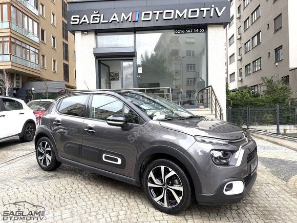 C3 1.2 SHİNE Ç.RENK KAMERA/DERİ/EKRAN/KATLANIR BOYASIZ KM:9.000