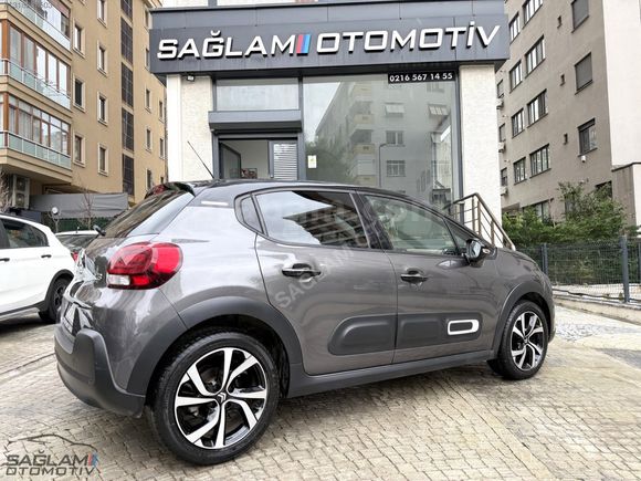 C3 1.2 SHİNE Ç.RENK KAMERA/DERİ/EKRAN/KATLANIR BOYASIZ KM:9.000