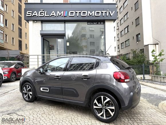 C3 1.2 SHİNE Ç.RENK KAMERA/DERİ/EKRAN/KATLANIR BOYASIZ KM:9.000