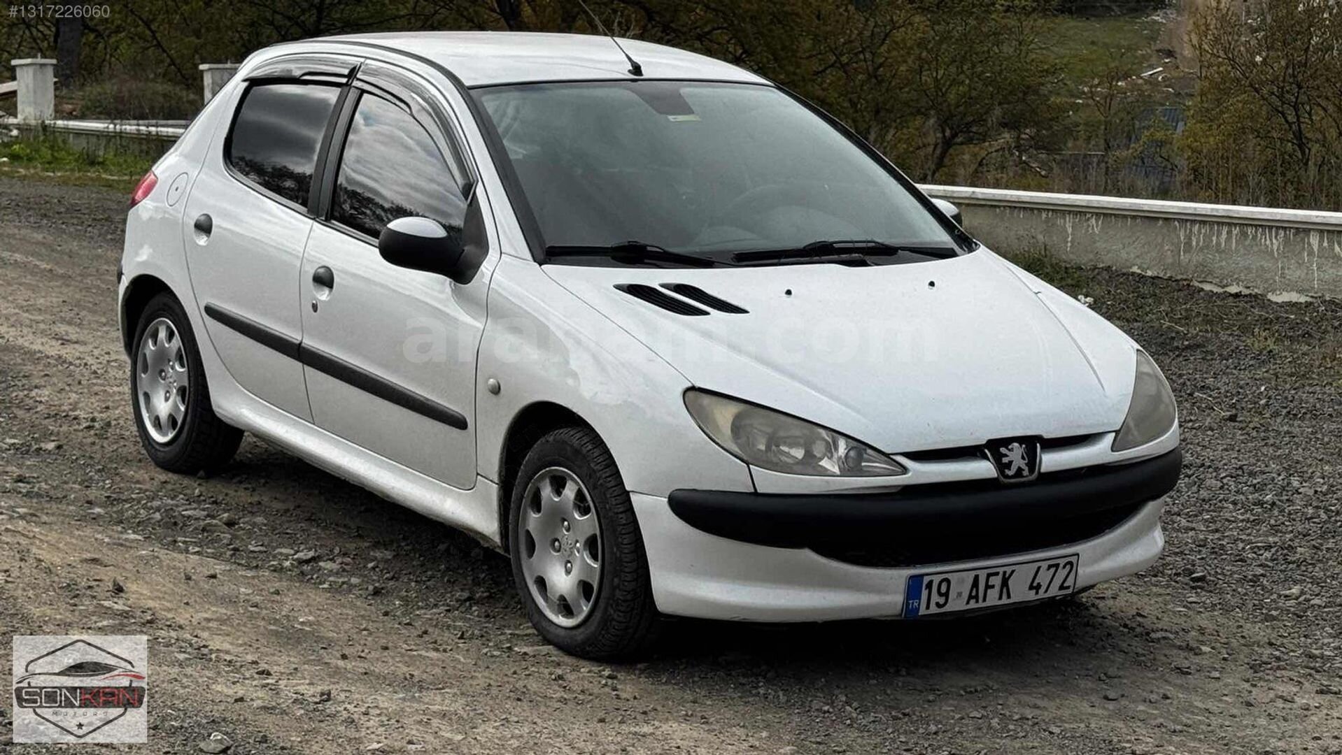 Galeriden Peugeot 206 1.4 HDi X-line 2002 Model Samsun 268.000 km Beyaz 3