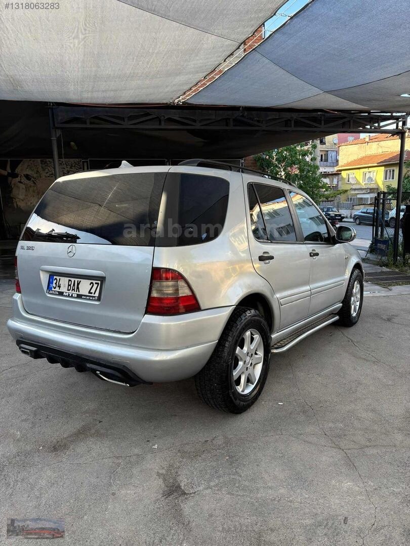 Galeriden Mercedes - Benz ML 320 2001 Model Denizli 485.000 km Gri 4