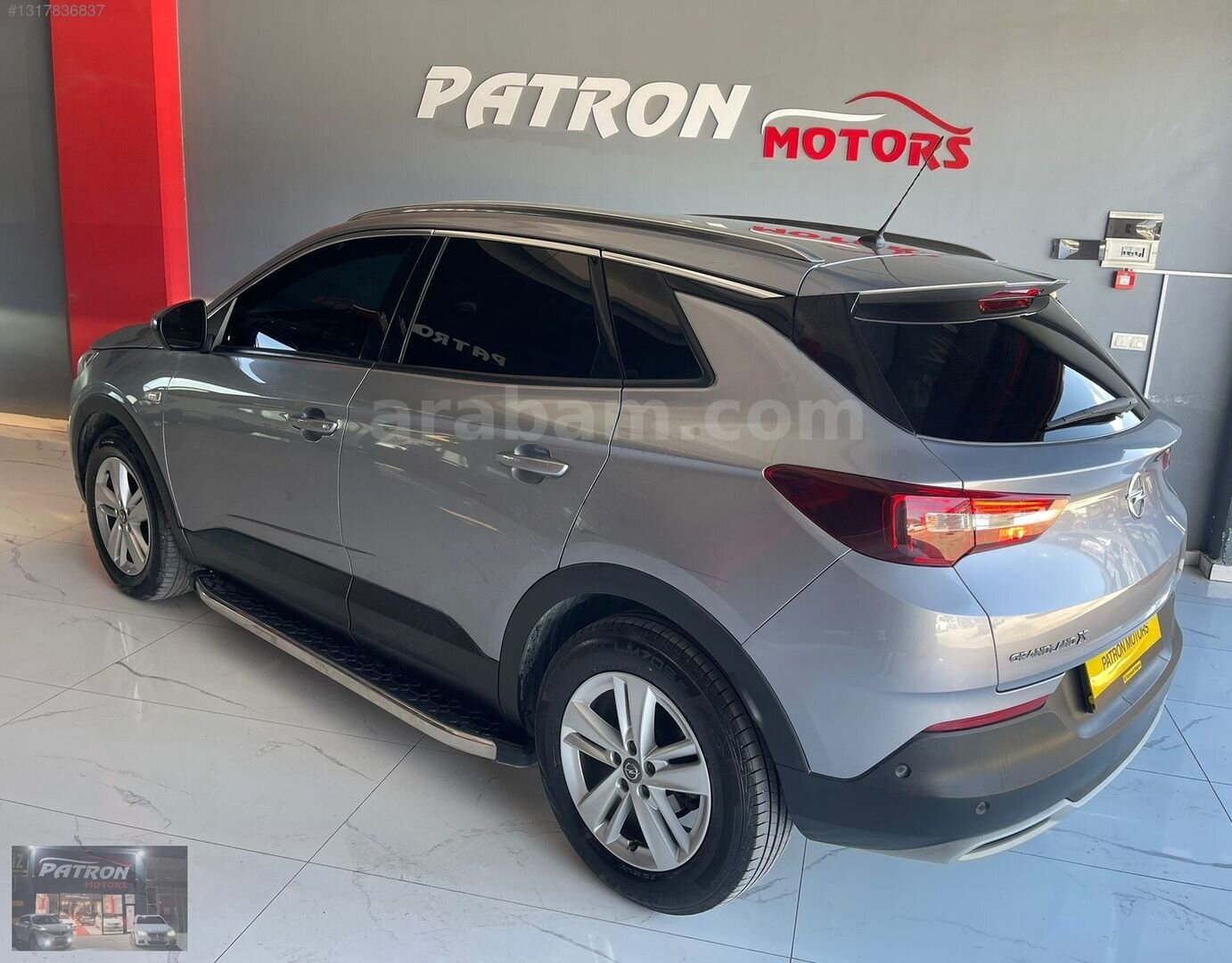 Galeriden Opel Grandland X 1.5 D Edition 2021 Model Gaziantep 73.000 km Gri 4