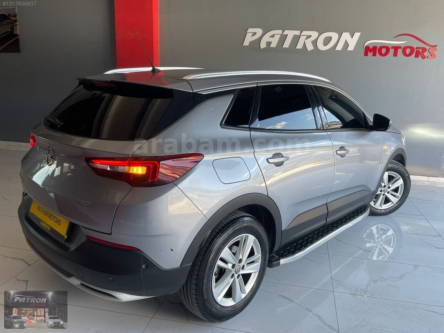 Galeriden Opel Grandland X 1.5 D Edition 2021 Model Gaziantep 73.000 km Gri 6
