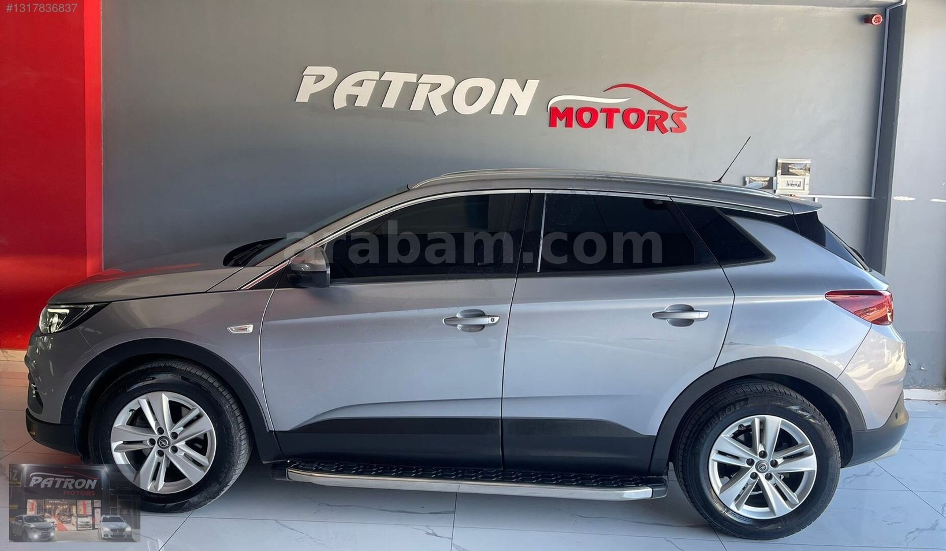 Galeriden Opel Grandland X 1.5 D Edition 2021 Model Gaziantep 73.000 km Gri 3