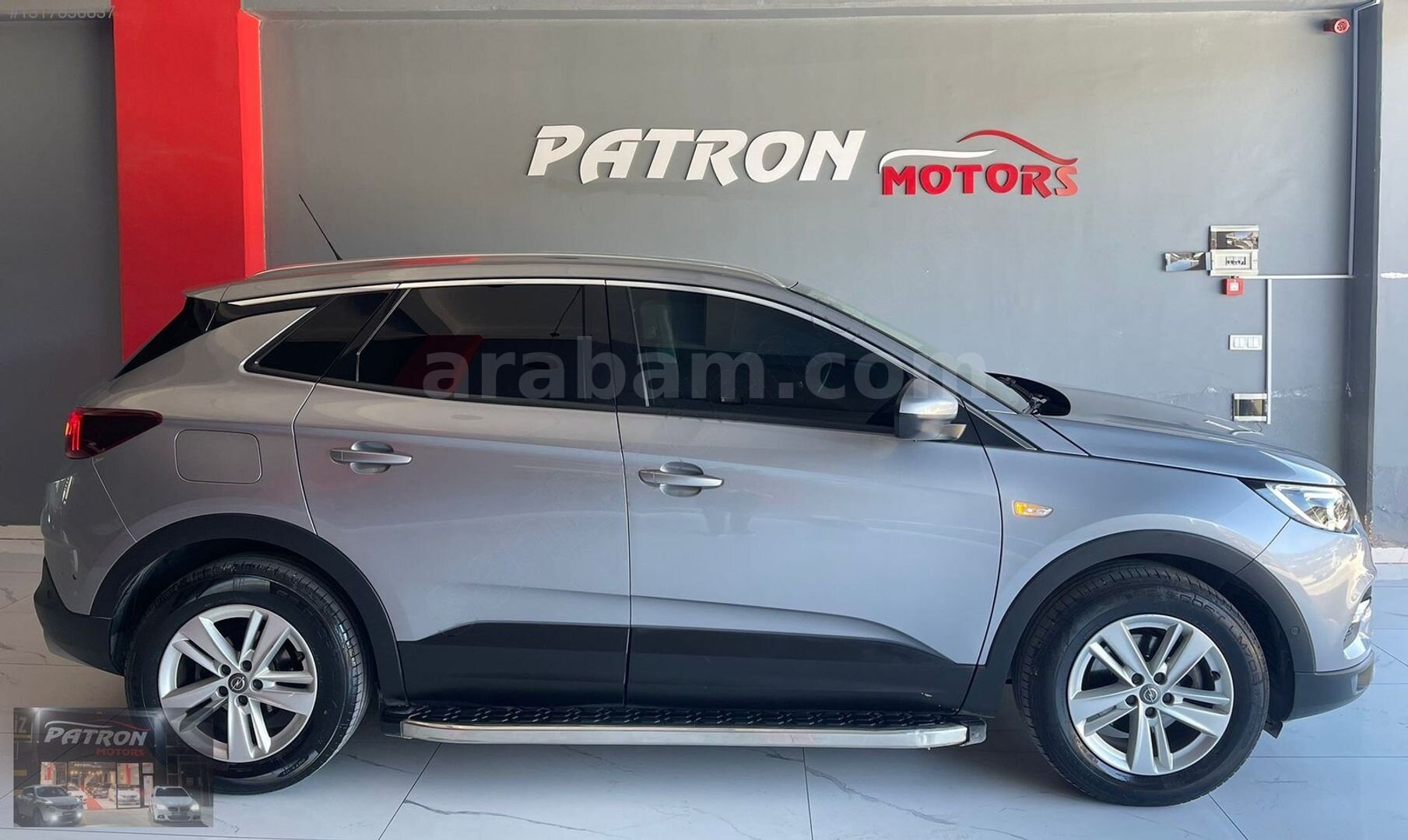 Galeriden Opel Grandland X 1.5 D Edition 2021 Model Gaziantep 73.000 km Gri 7