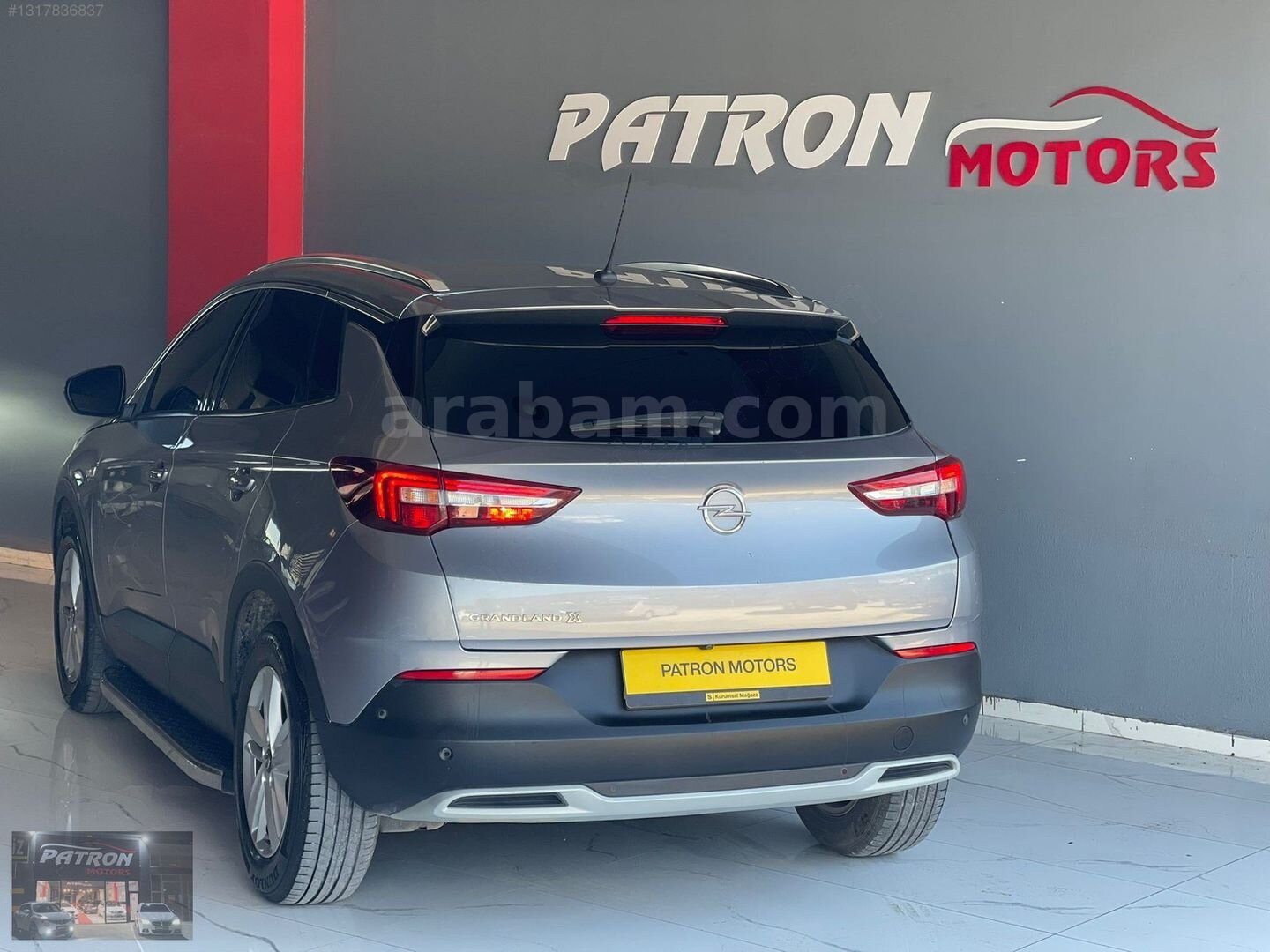 Galeriden Opel Grandland X 1.5 D Edition 2021 Model Gaziantep 73.000 km Gri 5