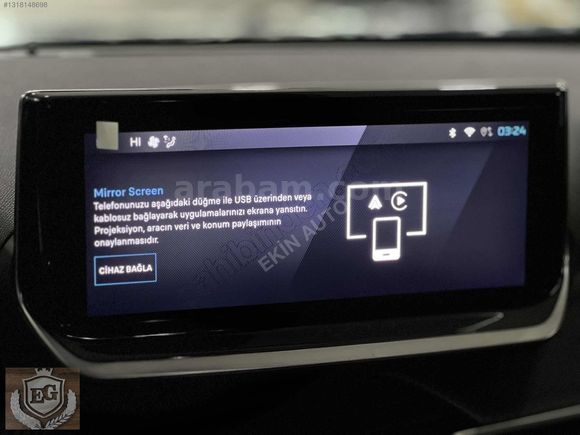 7.000 KM+BOYASIZ+CAMTAVAN+HAYALET+NAVİ+GERİGÖRÜŞ+CARPLAY+20KDV