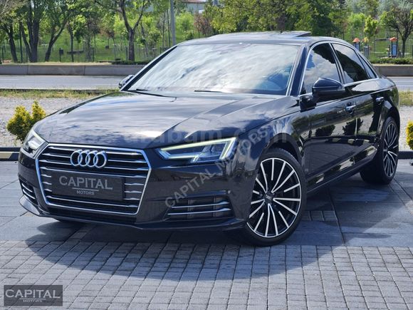 2019 ÇIKIŞLI A4 1.4 TFSI DESIGN SİYAH İÇİ BEJ SUNROOF 165 BİN KM