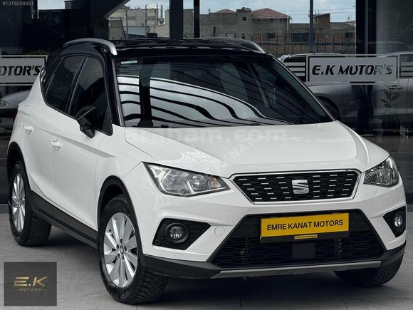 E.K. MOTORS'DAN/HATASIZ/2020/SEAT/ARONA/ÇFT.RENK/KEYLESS/OTO,PRK