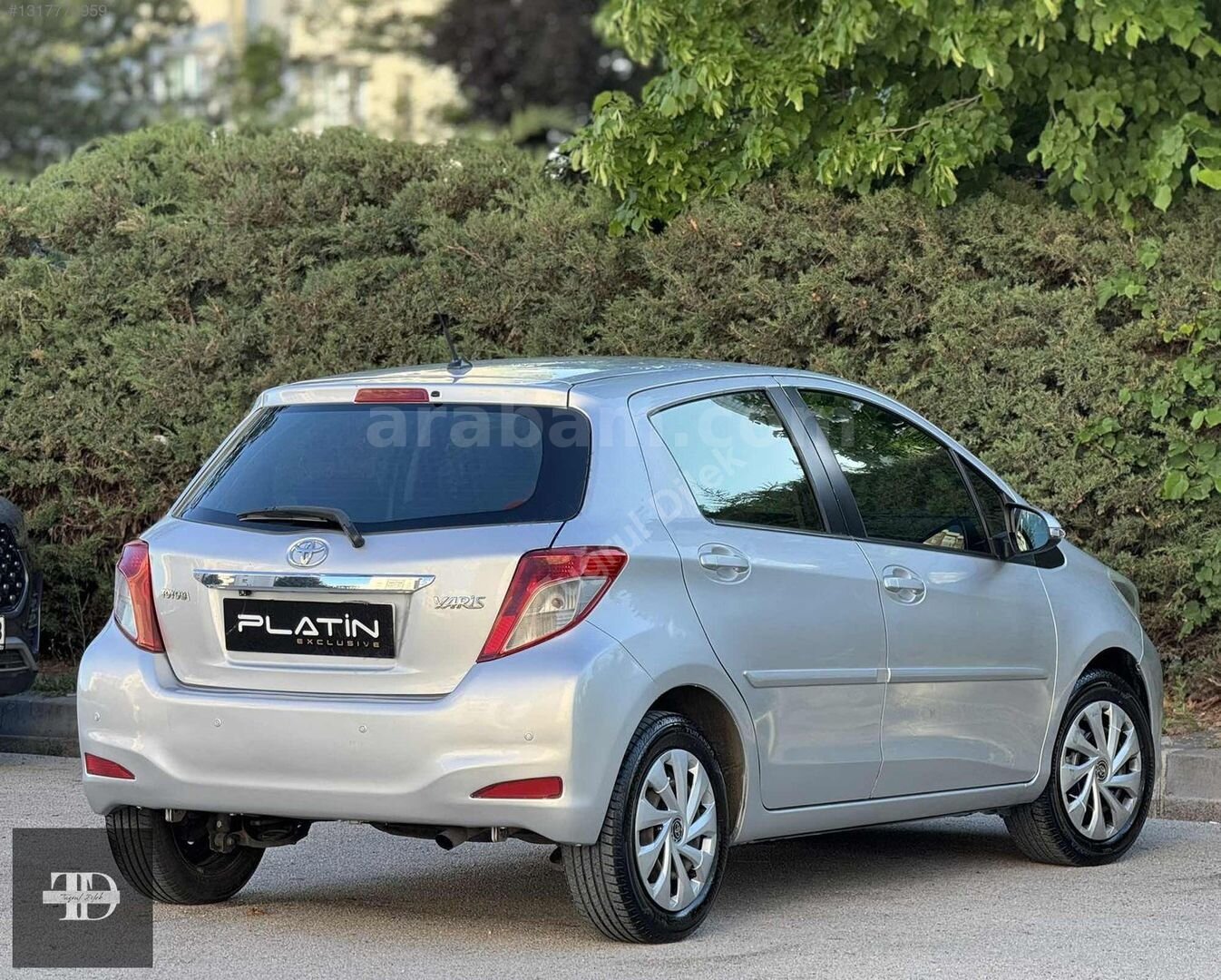 Galeriden Toyota Yaris 1.33 Fun 2013 Model Ankara 206.000 km Gri 4