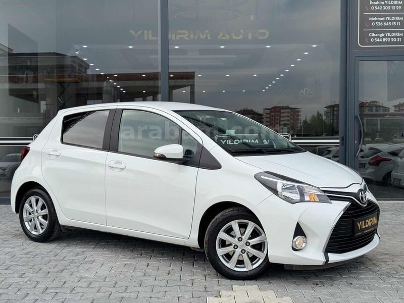 Galeriden Toyota Yaris 1.33 Fun Special 2016 Model Afyonkarahisar 55.000 km Beyaz