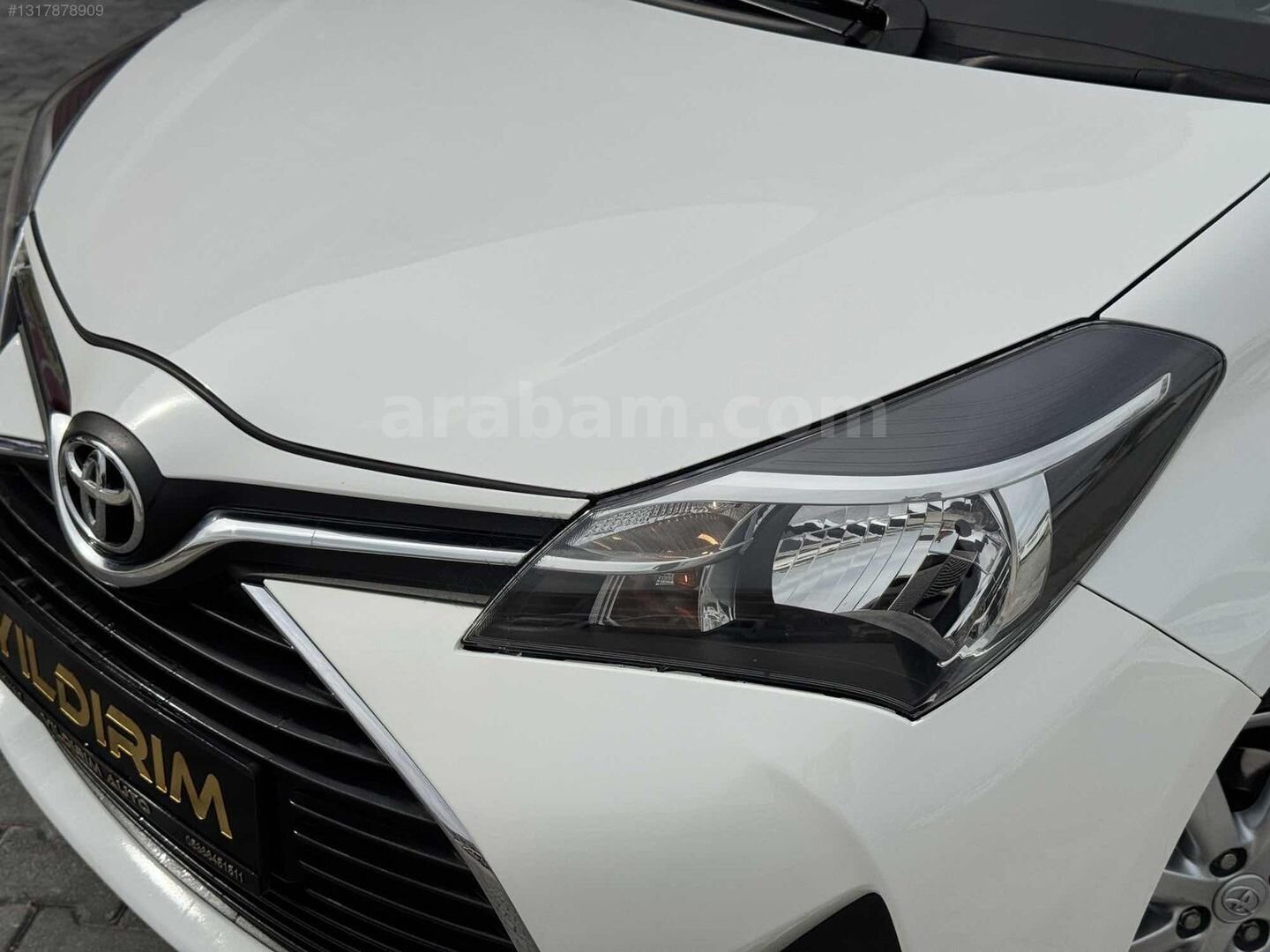 Galeriden Toyota Yaris 1.33 Fun Special 2016 Model Afyonkarahisar 55.000 km Beyaz 3
