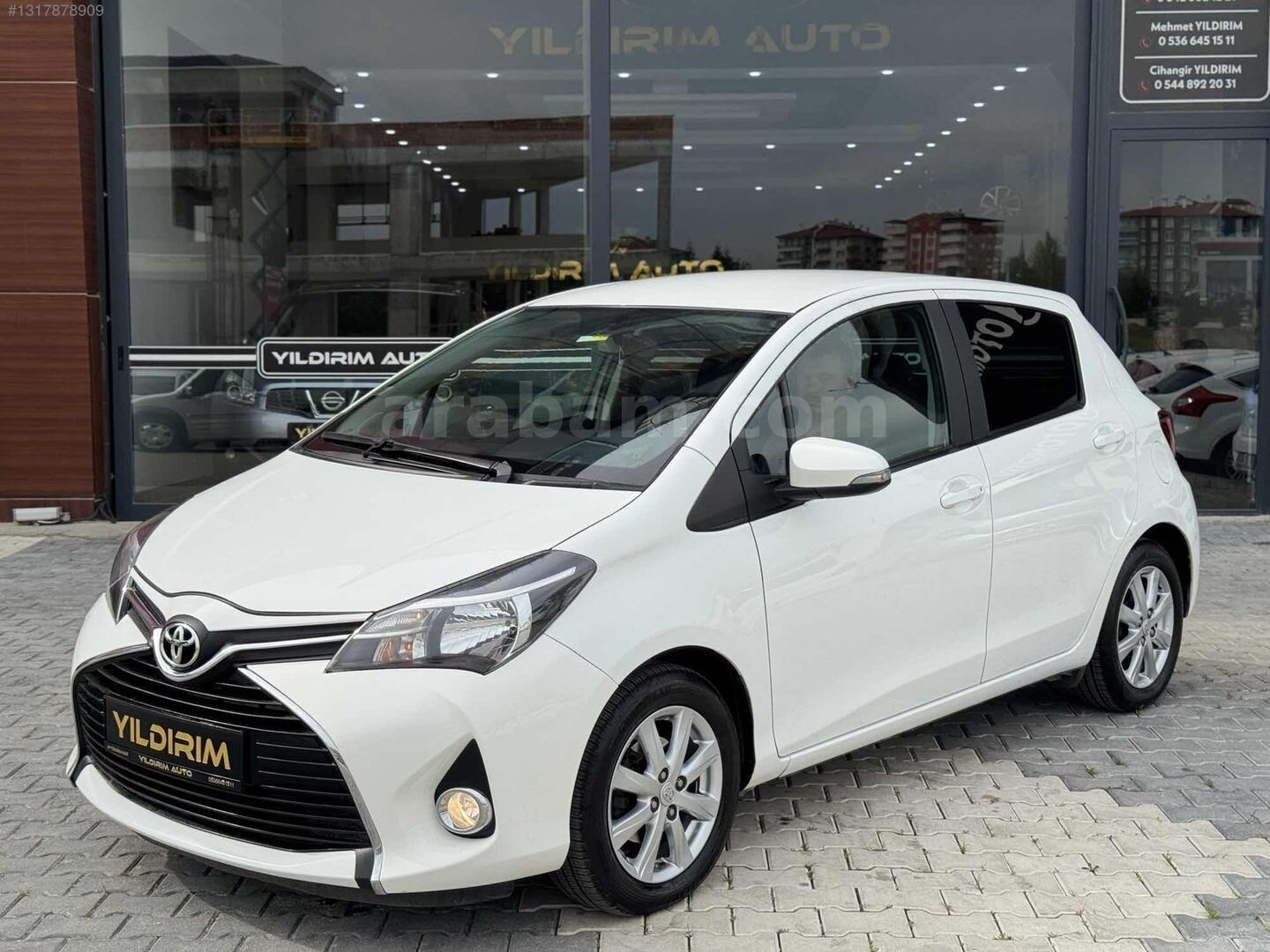 Galeriden Toyota Yaris 1.33 Fun Special 2016 Model Afyonkarahisar 55.000 km Beyaz 6