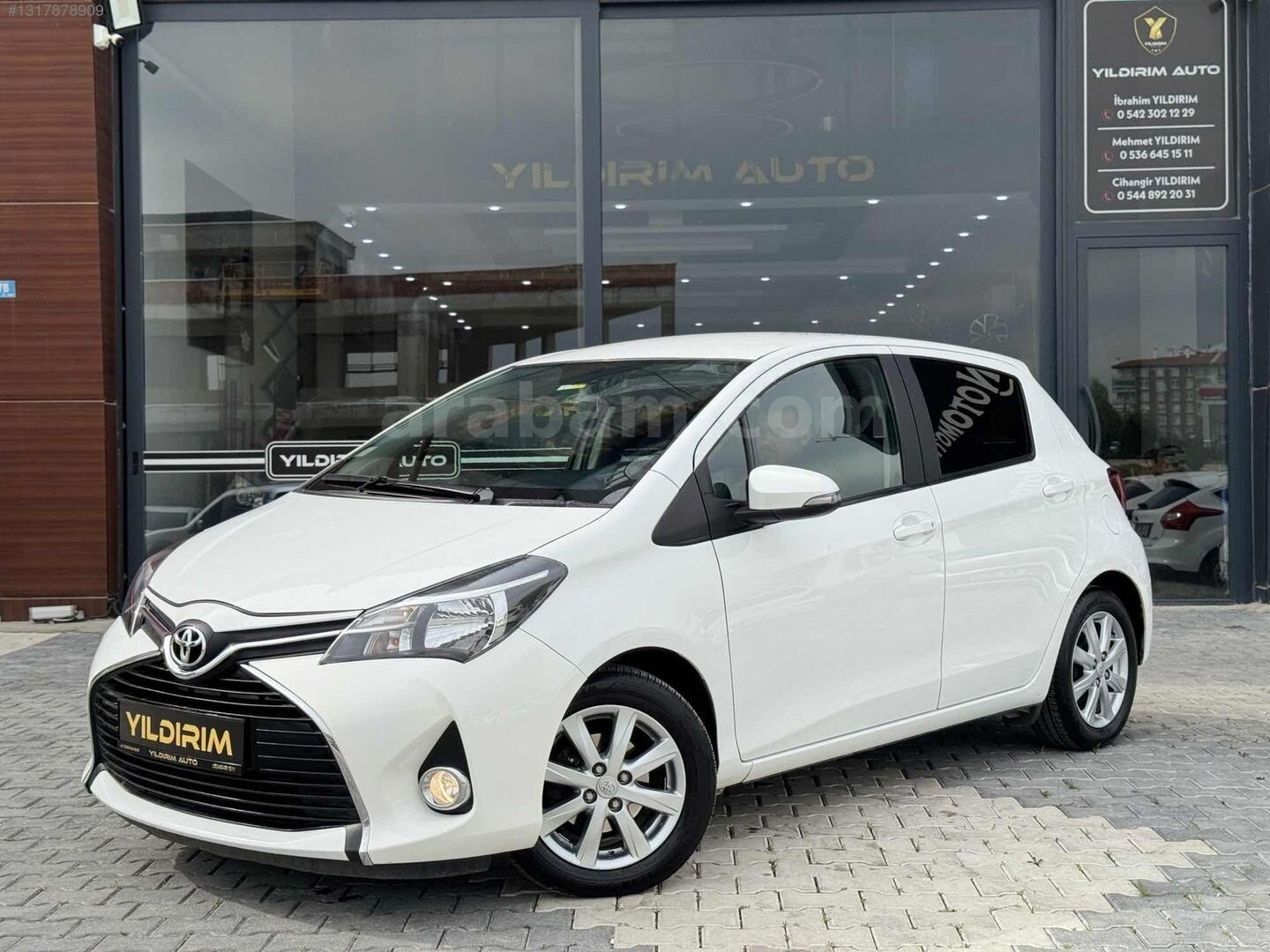 Galeriden Toyota Yaris 1.33 Fun Special 2016 Model Afyonkarahisar 55.000 km Beyaz 5