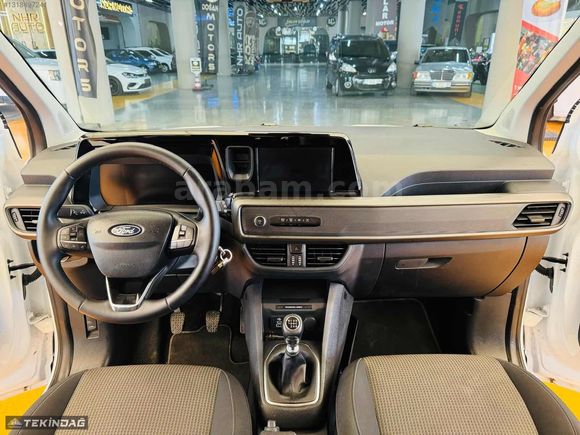 TEKİNDAĞ'dan 2024 YENİ FORD COURİER 1.5 DELUXE KREDİ SENET İLE