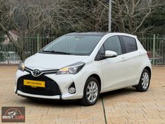 2016 CAM TAVANLI TOYOTA YARİS EN DOLUSU KIRMIZI GÖGÜS 92 BİNDE