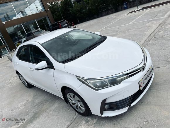 ÇALIŞLAR CENTER-2018-COROLLA-186km- DİZEL-TOUCH-DEĞİŞENSİZ