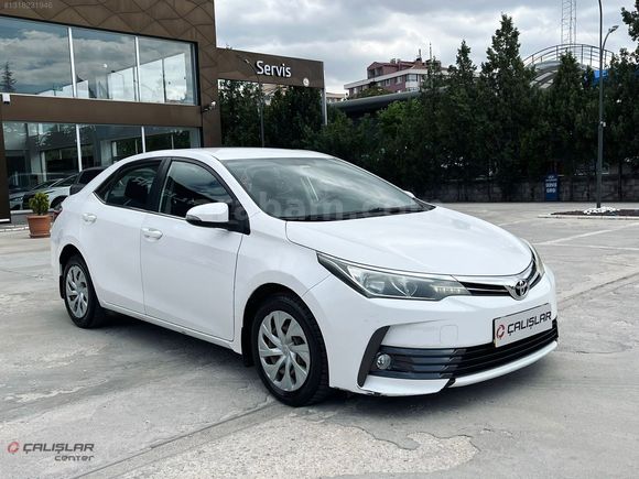 ÇALIŞLAR CENTER-2018-COROLLA-186km- DİZEL-TOUCH-DEĞİŞENSİZ