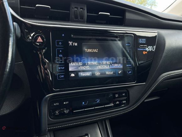 ÇALIŞLAR CENTER-2018-COROLLA-186km- DİZEL-TOUCH-DEĞİŞENSİZ