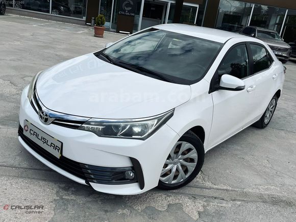 ÇALIŞLAR CENTER-2018-COROLLA-186km- DİZEL-TOUCH-DEĞİŞENSİZ
