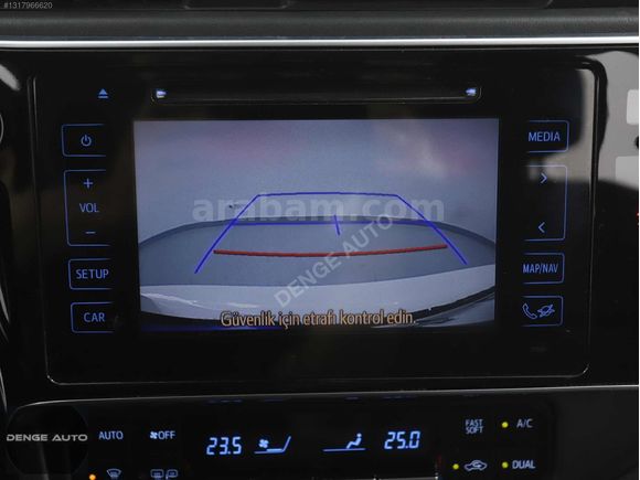 2017 HATASIZ DEĞİŞENSİZ COROLLA DİZEL OTOMATİK TOUCH DÜŞÜK KM