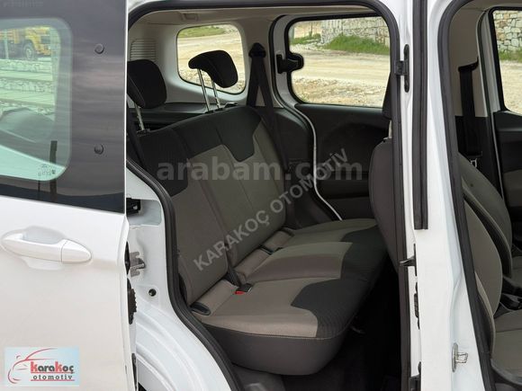 2021 COURİER 1.5 DİZEL 100HP DEĞİŞENSİZ ÇİFT SÜRGÜ KLİMALI 150KM