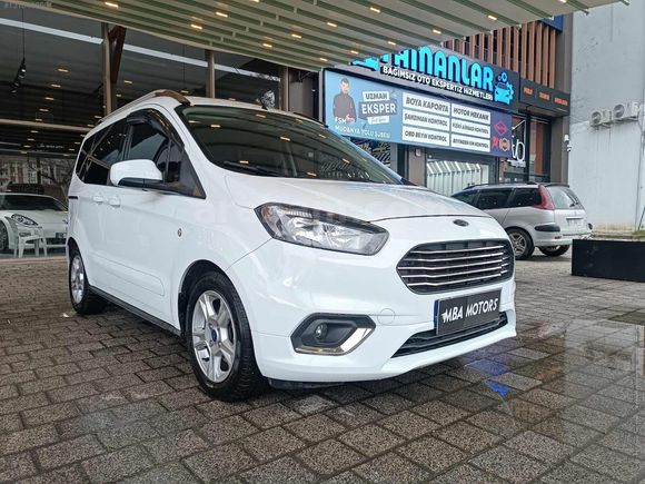 MBA MOTORS 2023 FORD COURİER ORJİNAL 52 BİN KM HATASIZ BOYASIZ