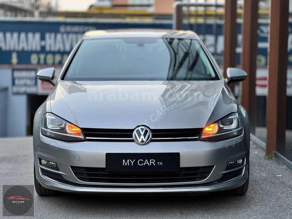 115.000 KM VW GOLF 7 OTOMATİK HİGHLİNE FAR GERİ GÖRÜŞ KAMERA