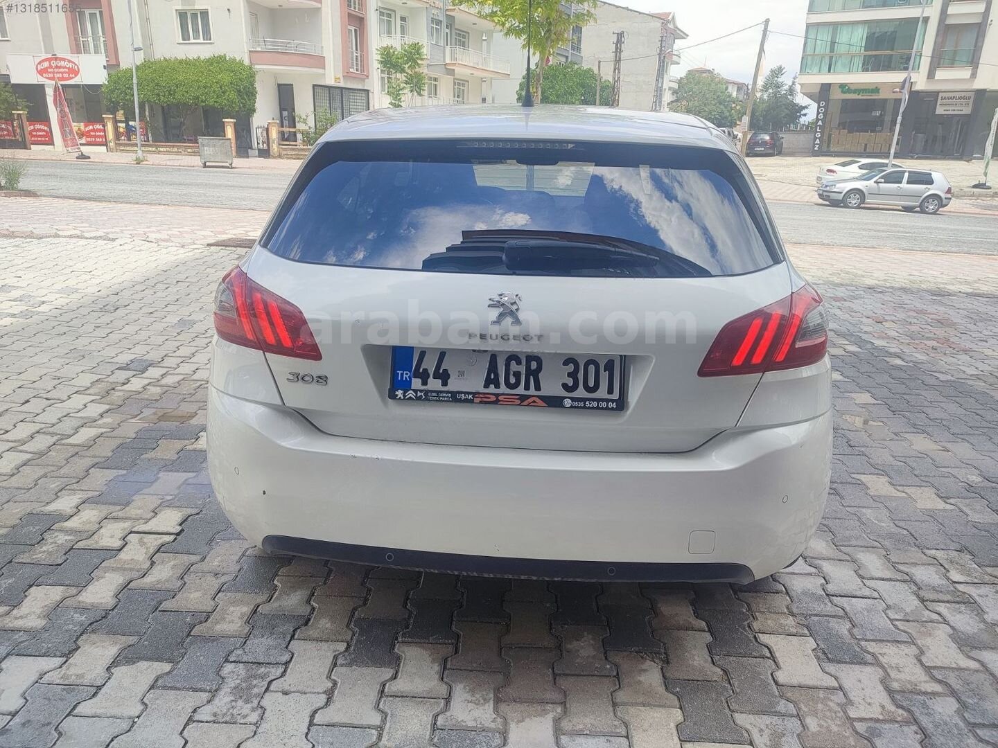 Galeriden Peugeot 308 1.2 PureTech Allure Sport 2020 Model Malatya 172.000 km Beyaz 6